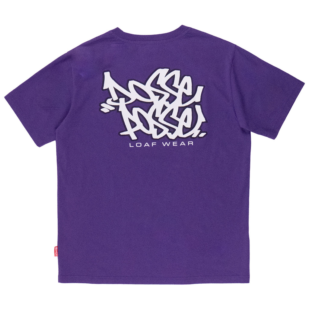 Dosse Posse - Loafin’ Tag T-Shirt - Grape