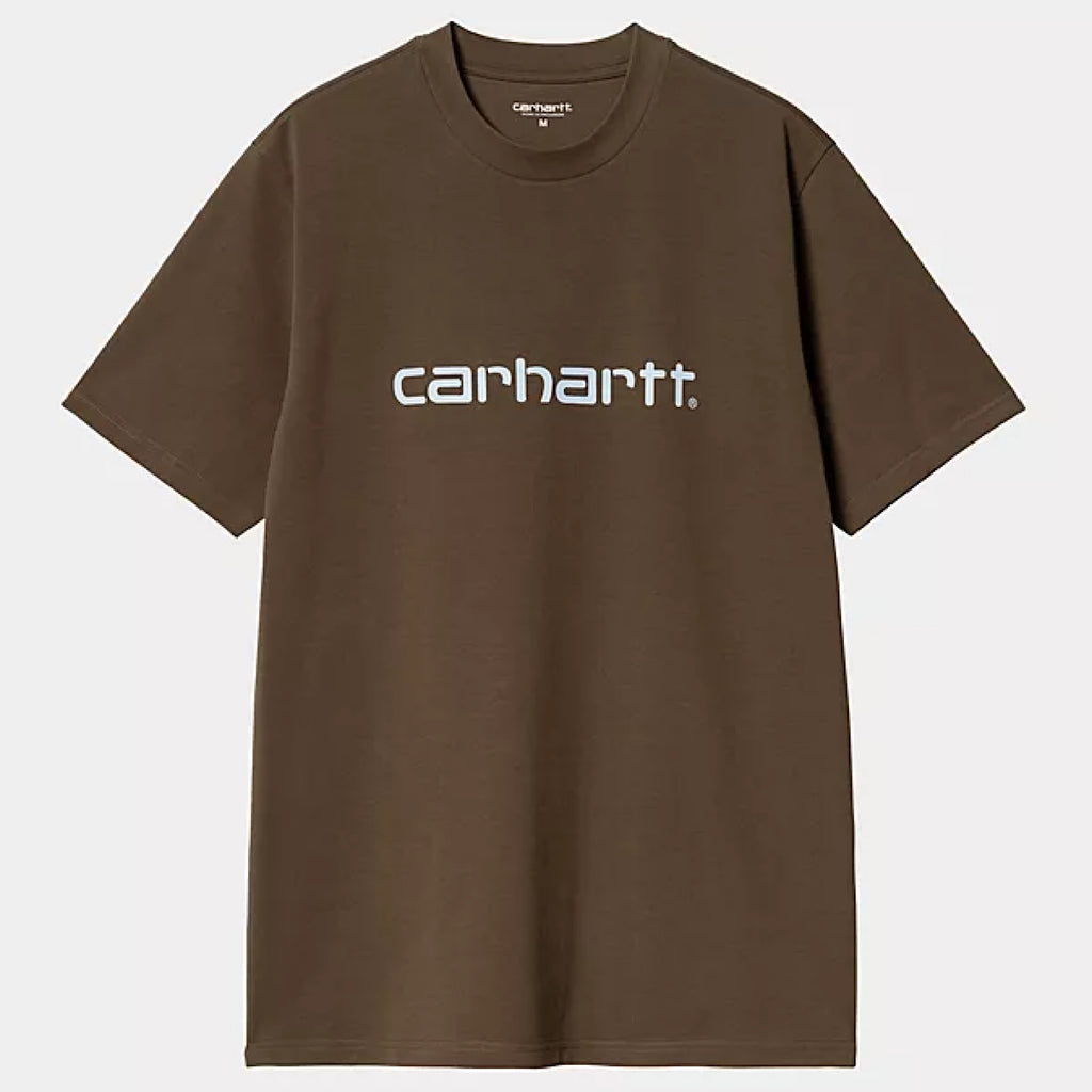 Carhartt WIP - Script T-Shirt - Liberica / Air Sky - Decimal.