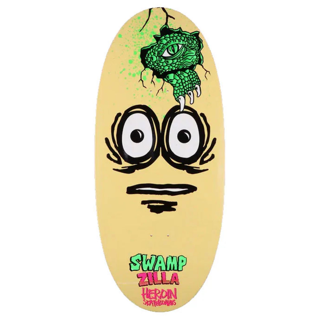 Heroin Skateboards -  Heroin 'Swampzilla' Deck - 13"