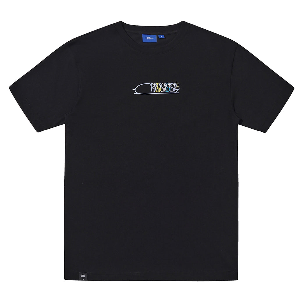 Hélas Caps - Bobsleigh Tee - Black - Decimal.