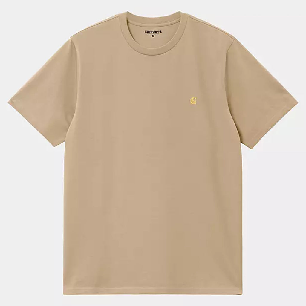 Carhartt WIP - Chase T-Shirt - Sable / Gold - Decimal.