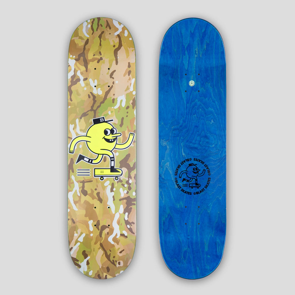 Blast Skates - Mascot Deck - Camo - Decimal.