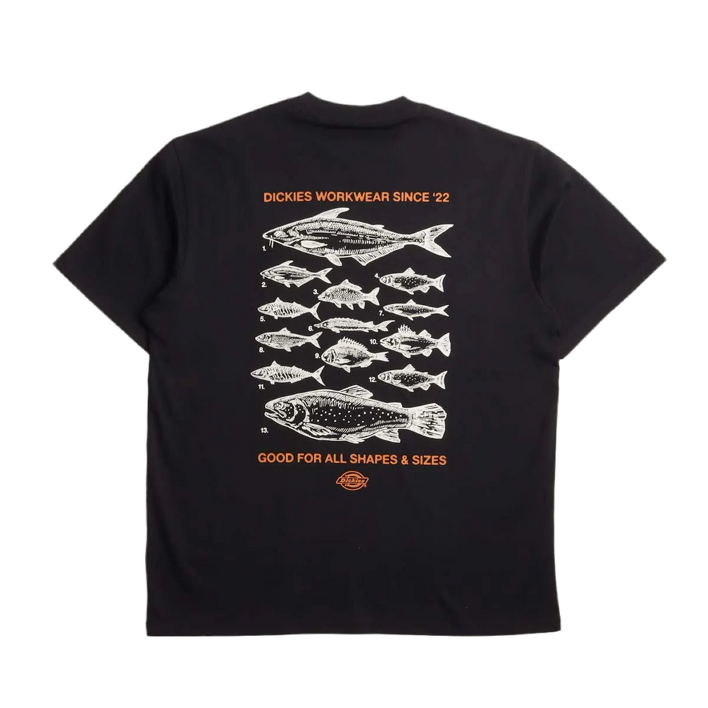 Dickies - Laryville Mid Weight T-shirt - Black - Decimal.