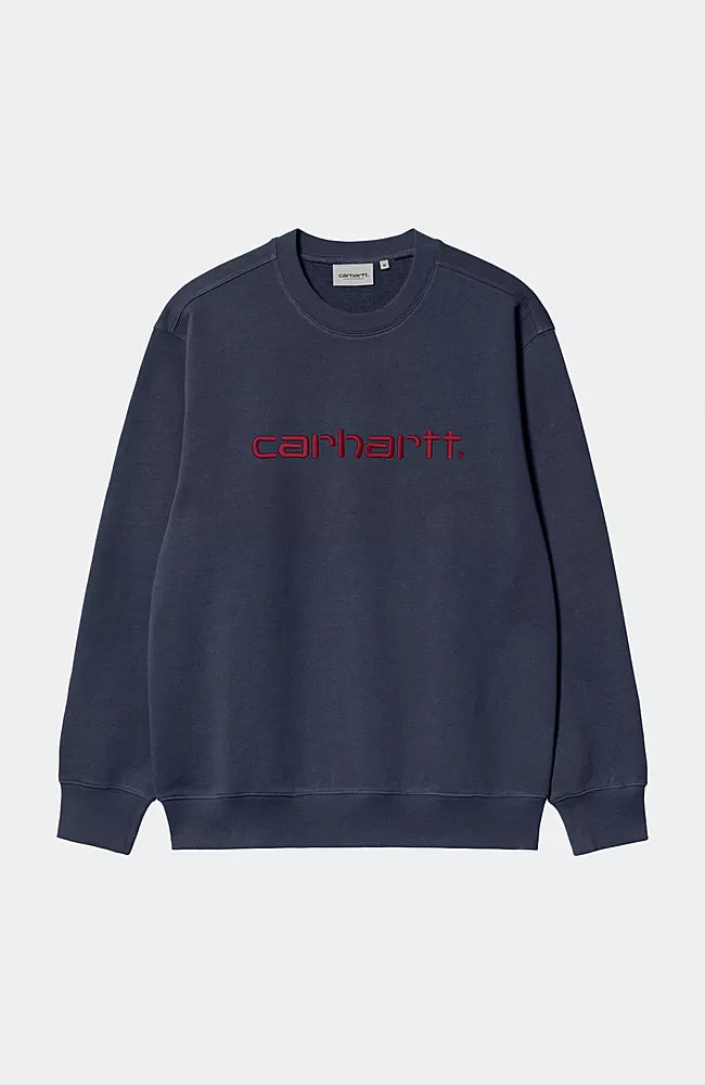 Carhartt WIP - Carhartt Sweatshirt - Airforce Blue / Melbec