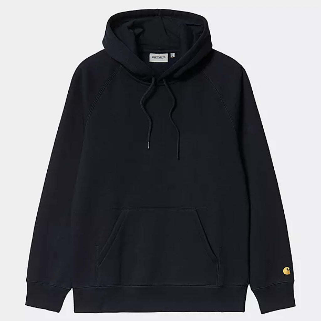 Carhartt WIP - Hooded Chase Sweat - Dark Navy / Gold