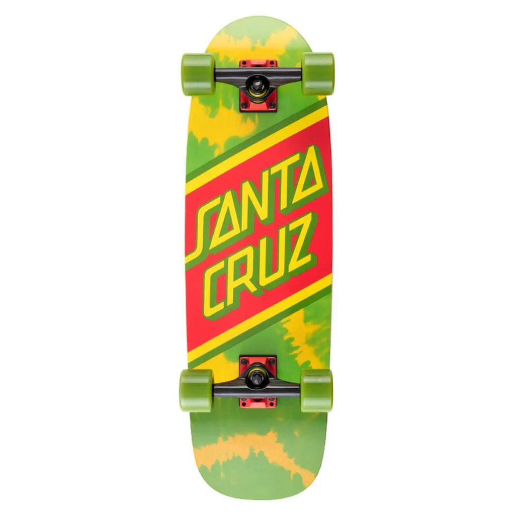 Santa Cruz - Rasta Tie Dye Street Skate Complete - 8.79" - Decimal.