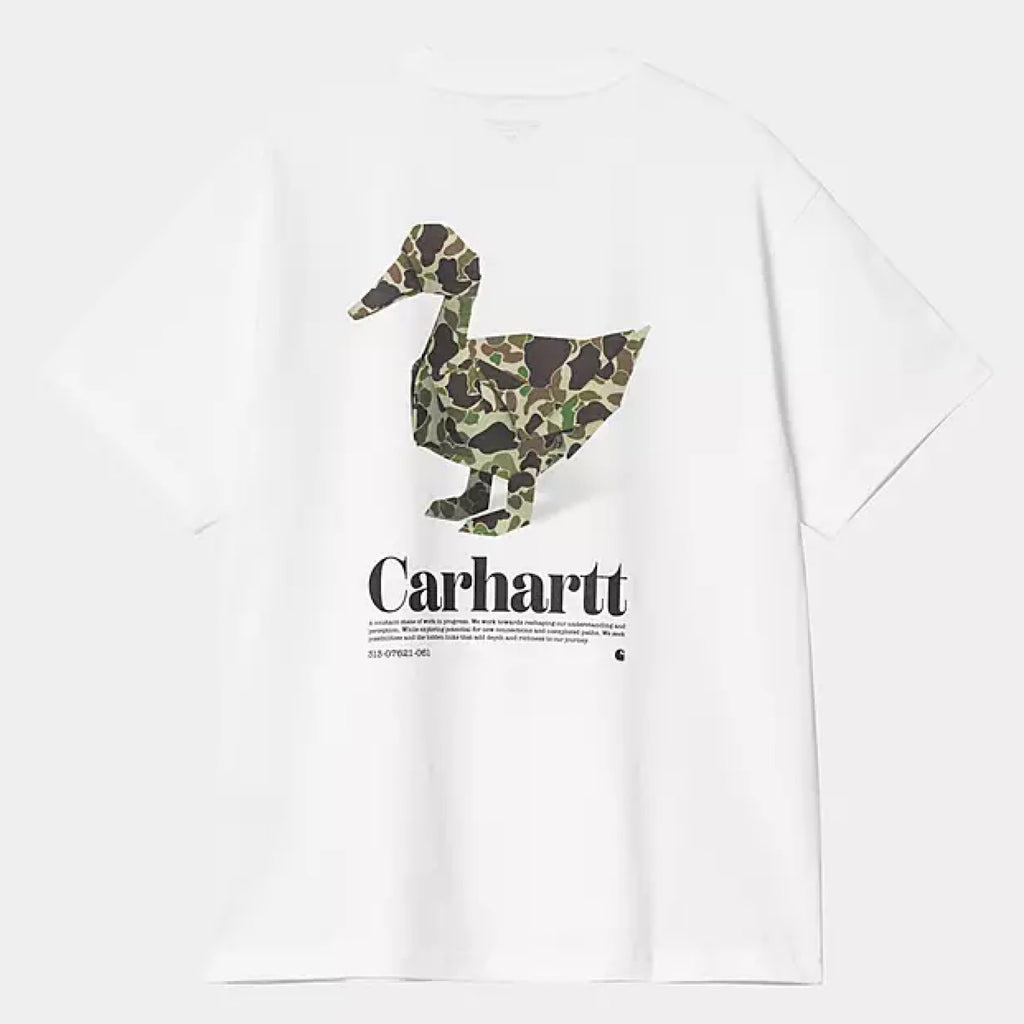 Carhartt WIP - Fold Duck T-Shirt - White - Decimal.