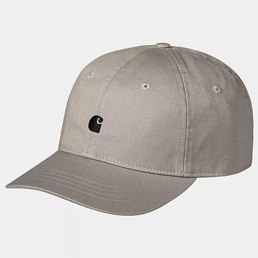 Carhartt WIP - Madison Logo Cap - Fleur De Sel / Black - Decimal.