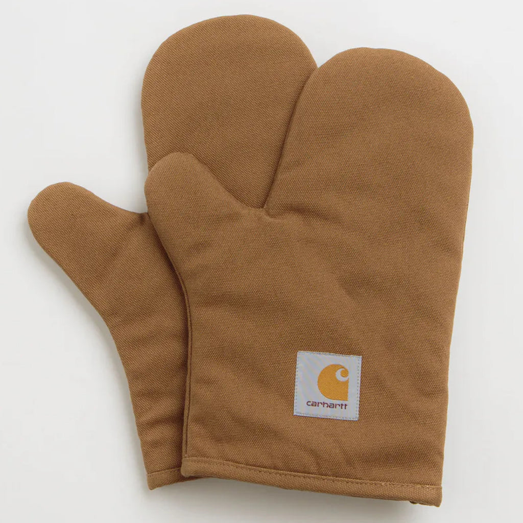 Carhartt WIP - Canvas Oven Mitt Set - Hamilton Brown - Decimal.