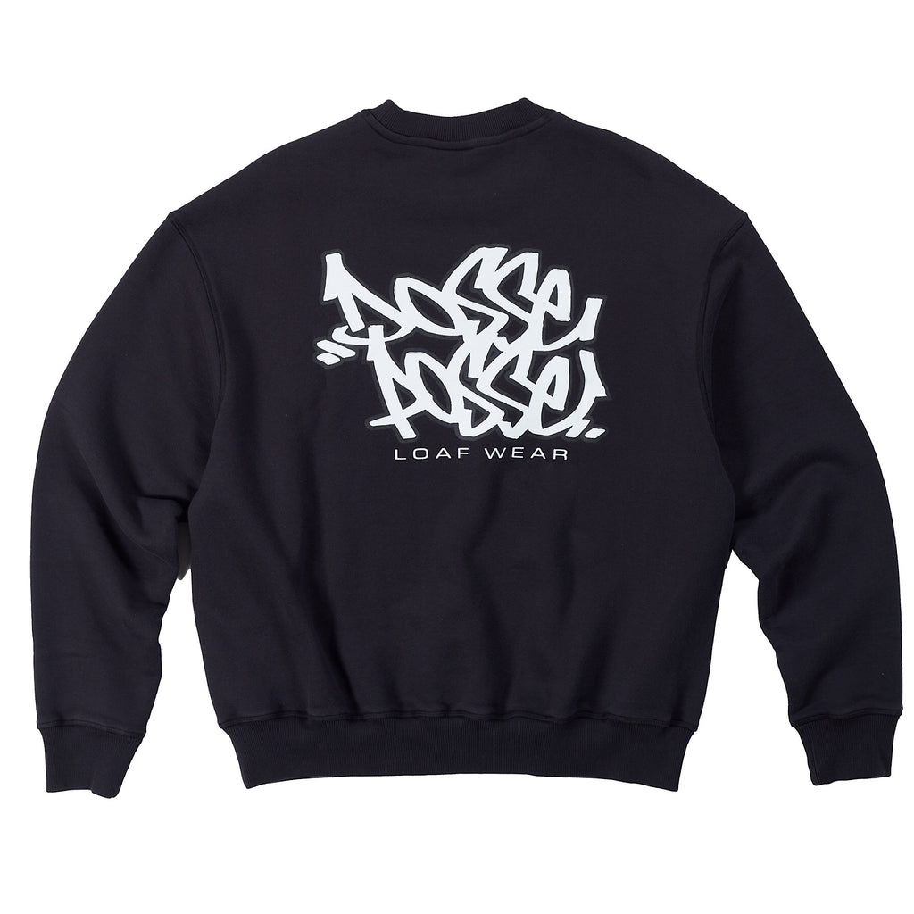 Dosse Posse - ‘Lofin Tag’ Sweat - Black - Decimal.