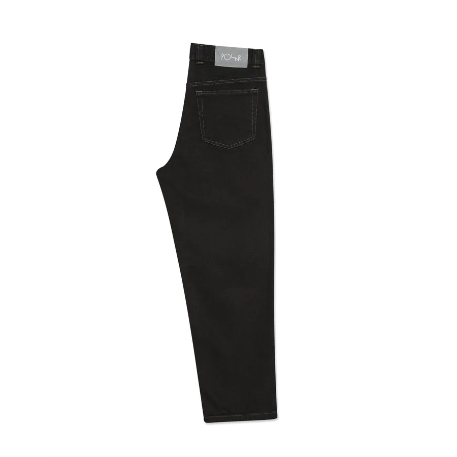 Polar Skate Co. - 93 Pants - Black / Dark Olive - Decimal.