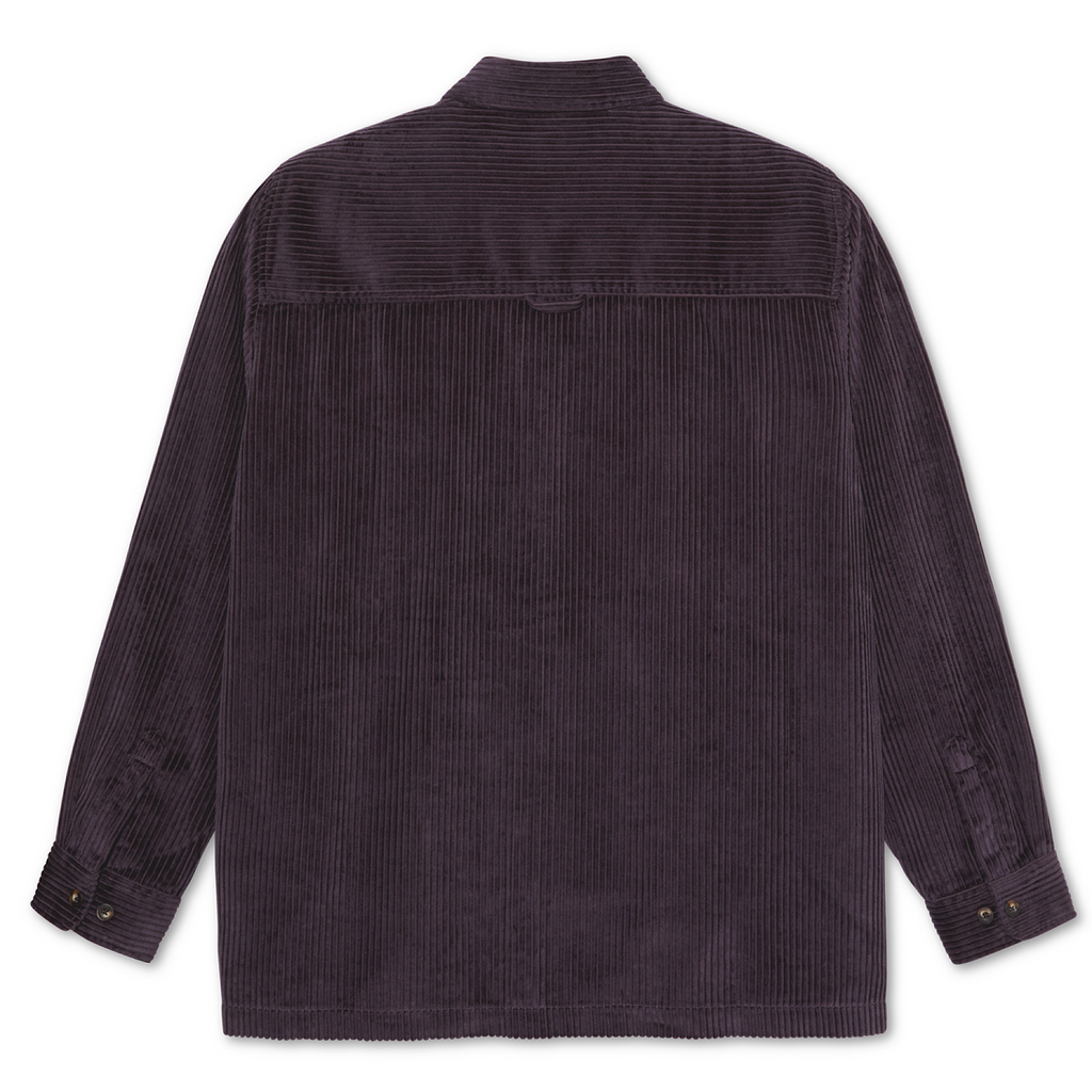 Polar Skate Co. - Cord Shirt - Dark Violet - Decimal.