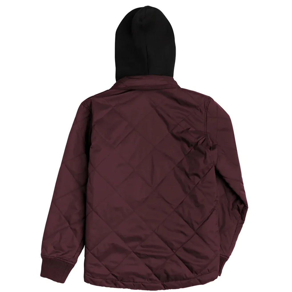 Loser Machine - Cannon II Jacket - Burgundy - Decimal.