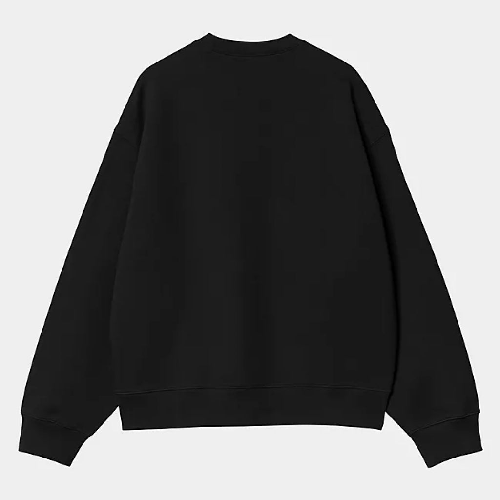 Carhartt WIP - Label Script Sweat - Black - Decimal.