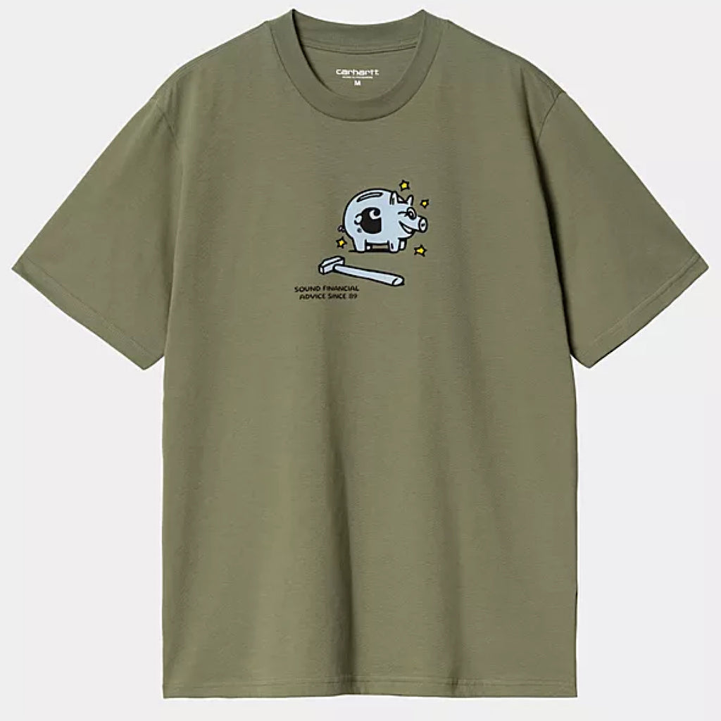 Carhartt WIP - PiggyBank T-Shirt - Dollar Green - Decimal.