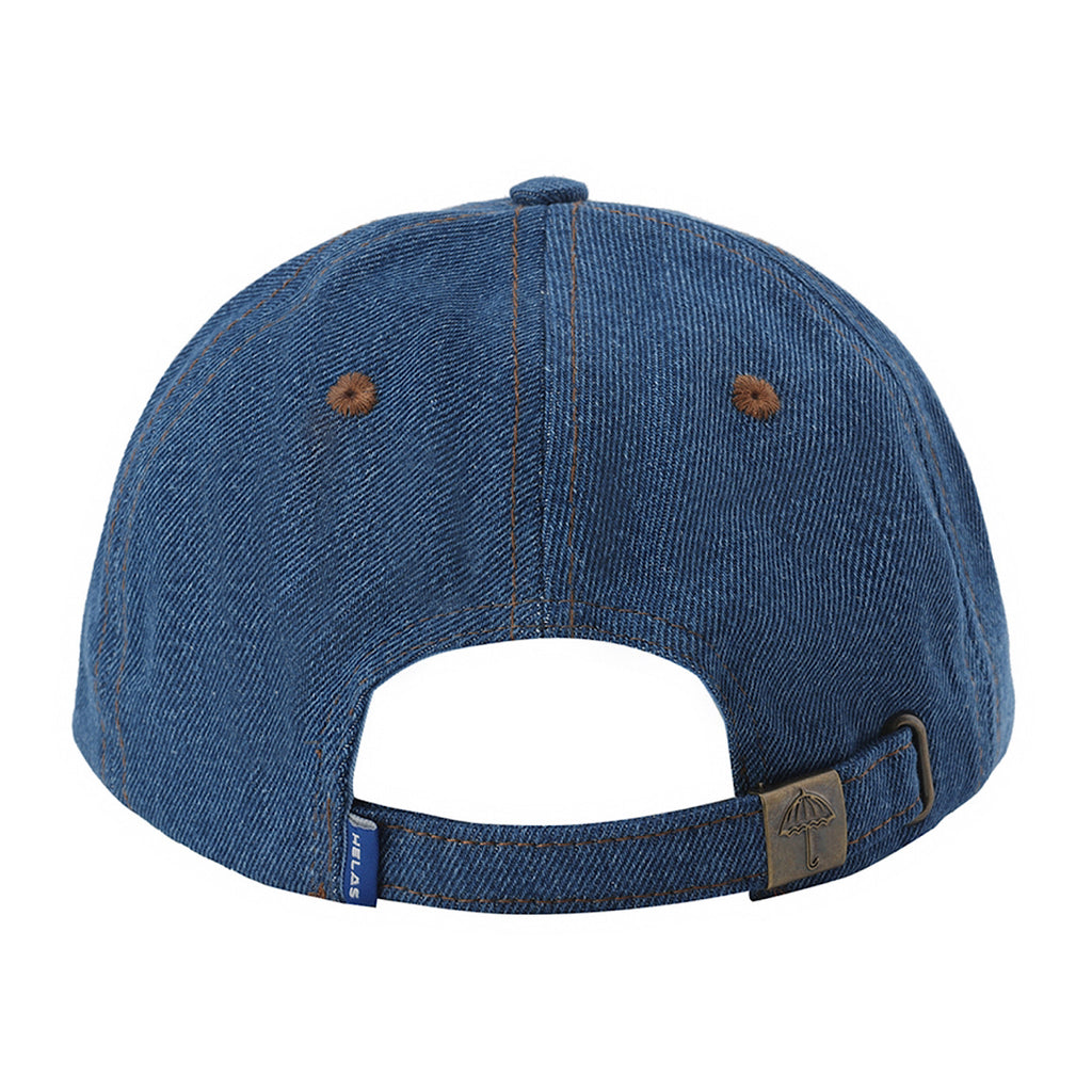 Hélas Caps - Classic Denim Cap - Light Blue - Decimal.