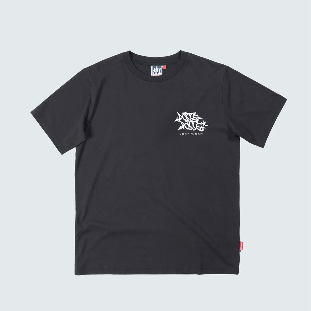 Dosse Posse - Rasta Dot T-Shirt - Black
