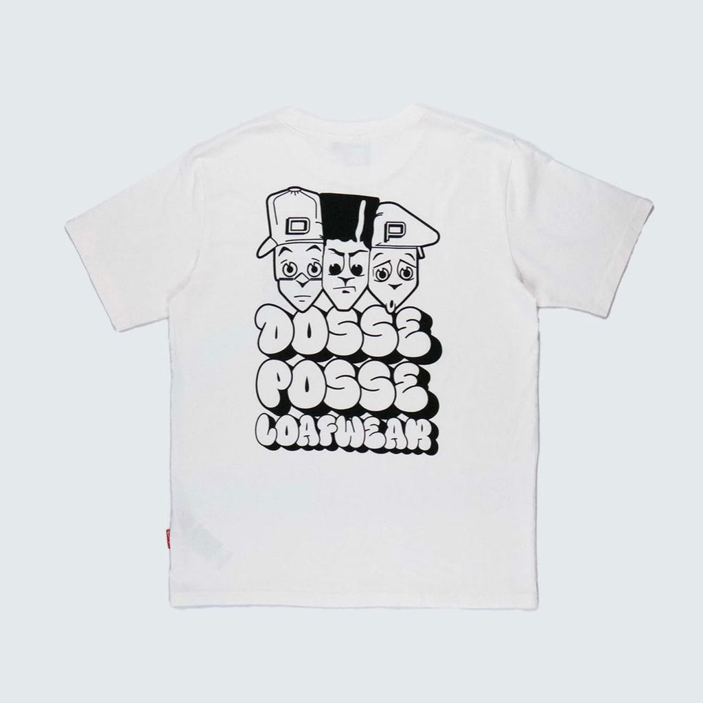 Dosse Posse - Bubble Head T-Shirt - Vintage White