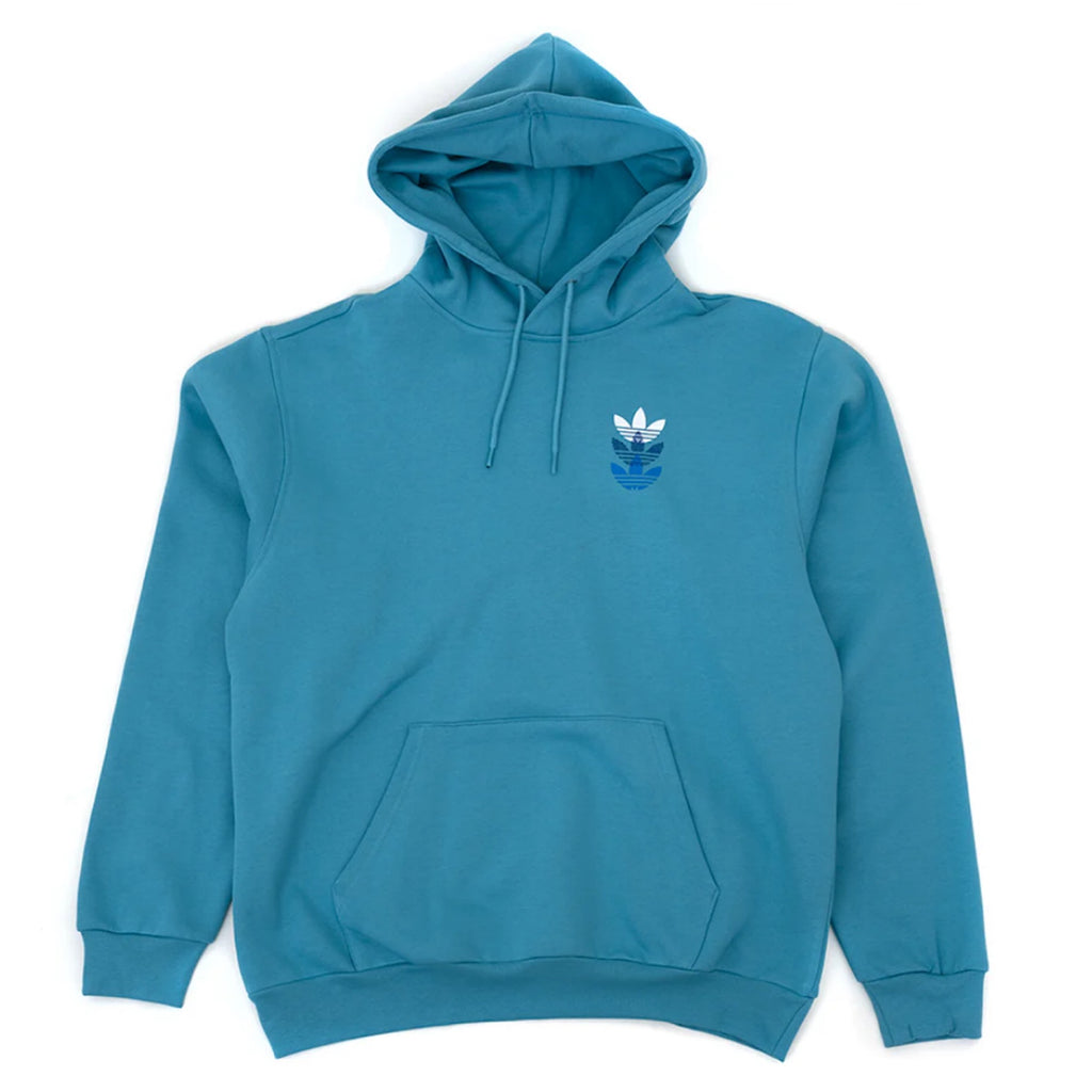 Adidas - Trip Tre Hoodie - Blue - Decimal.