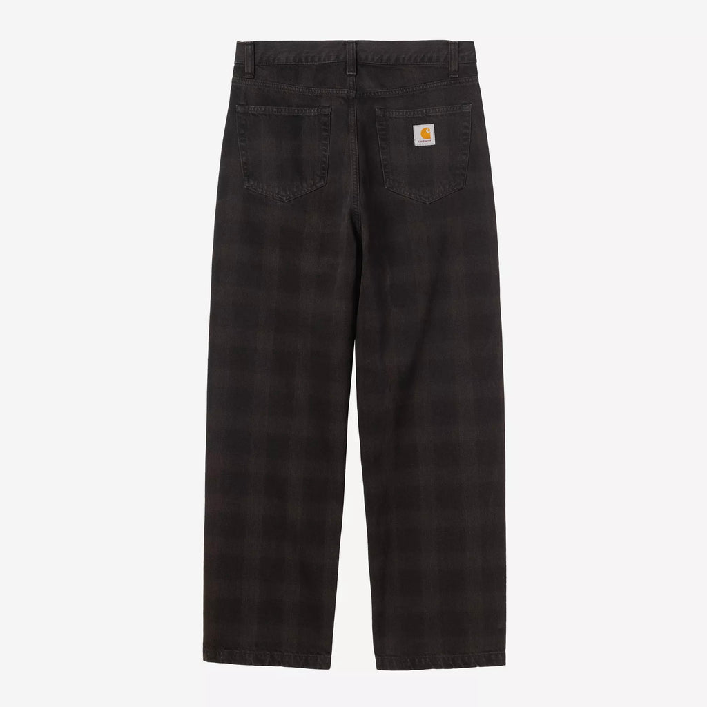 Carhartt WIP - Everson Pant - Everson Print, Black / Palisander, Garment dyed - Decimal.