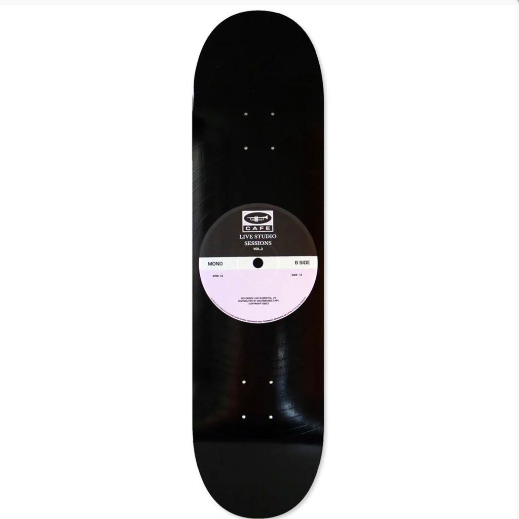 Skateboard Cafe - 45 Deck - Black/Lavender - 8.125” - Decimal.
