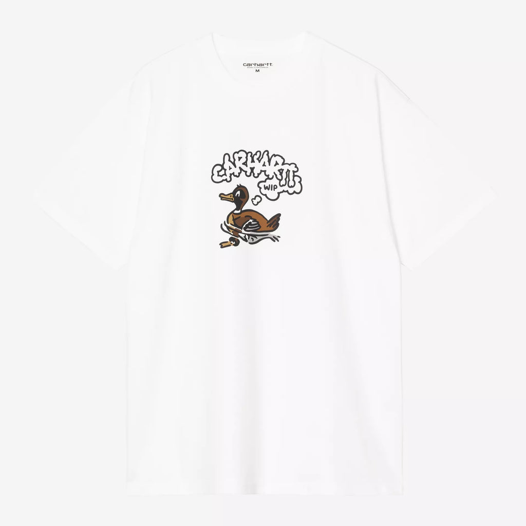 Carhartt WIP - Duck Duck T-Shirt - White - Decimal.