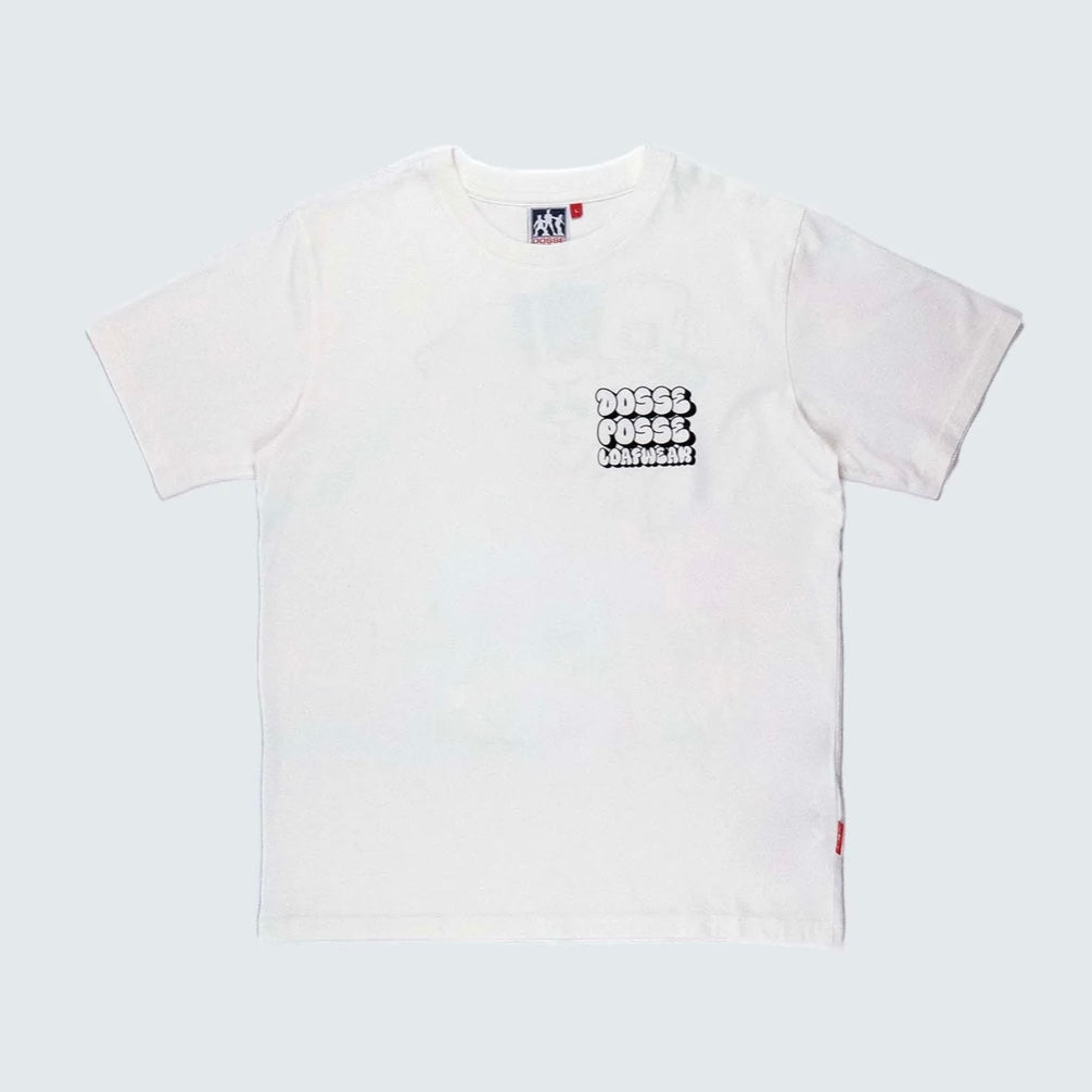 Dosse Posse - Bubble Head T-Shirt - Vintage White