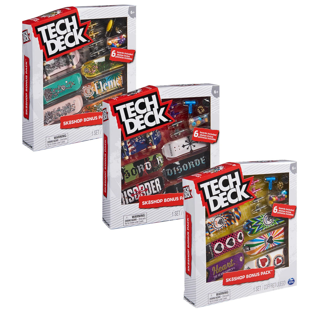 Tech Deck - Bonus Sk8 Shop Pack - Various - Decimal.