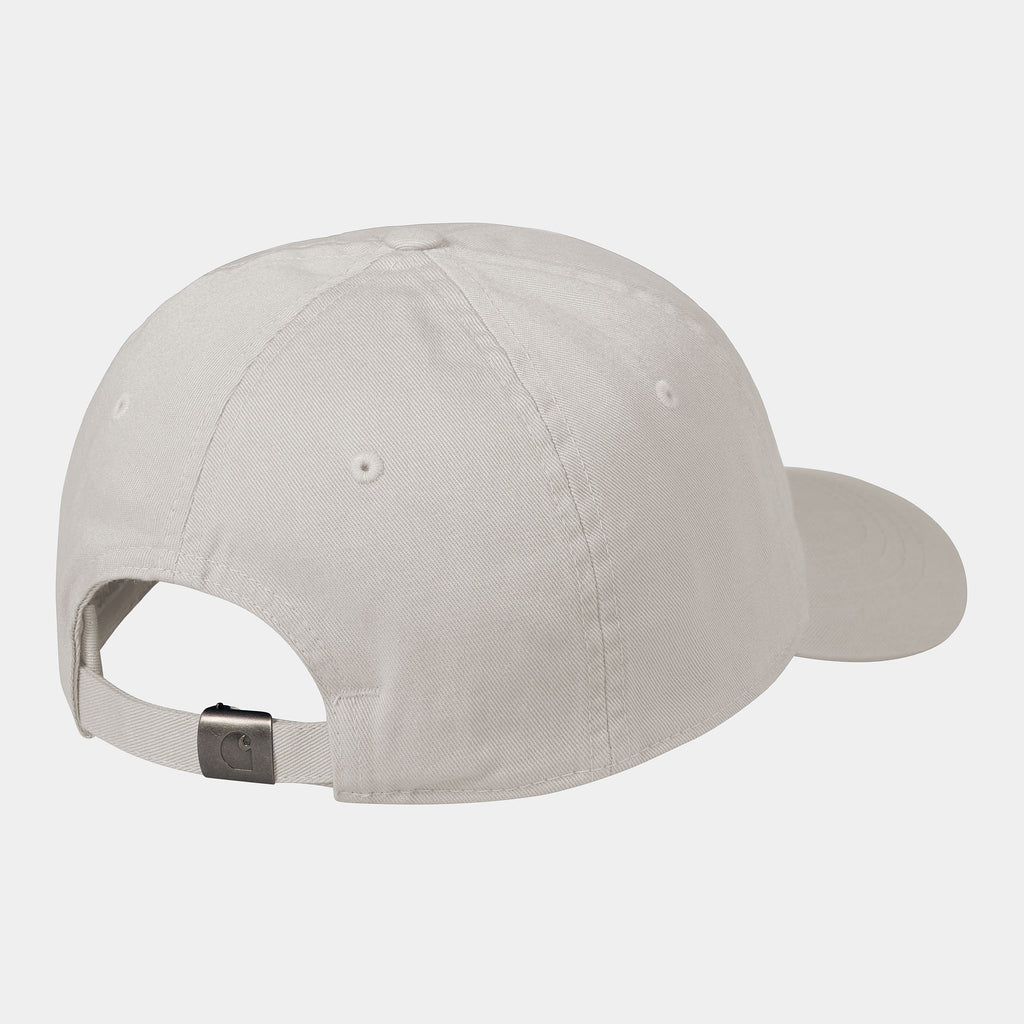 Carhartt WIP - Madison Logo Cap - Moonbeam / Black - Decimal.