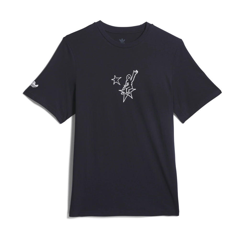 Adidas - Shmoofoil Star Rider T-Shirt - Navy/White - Decimal.