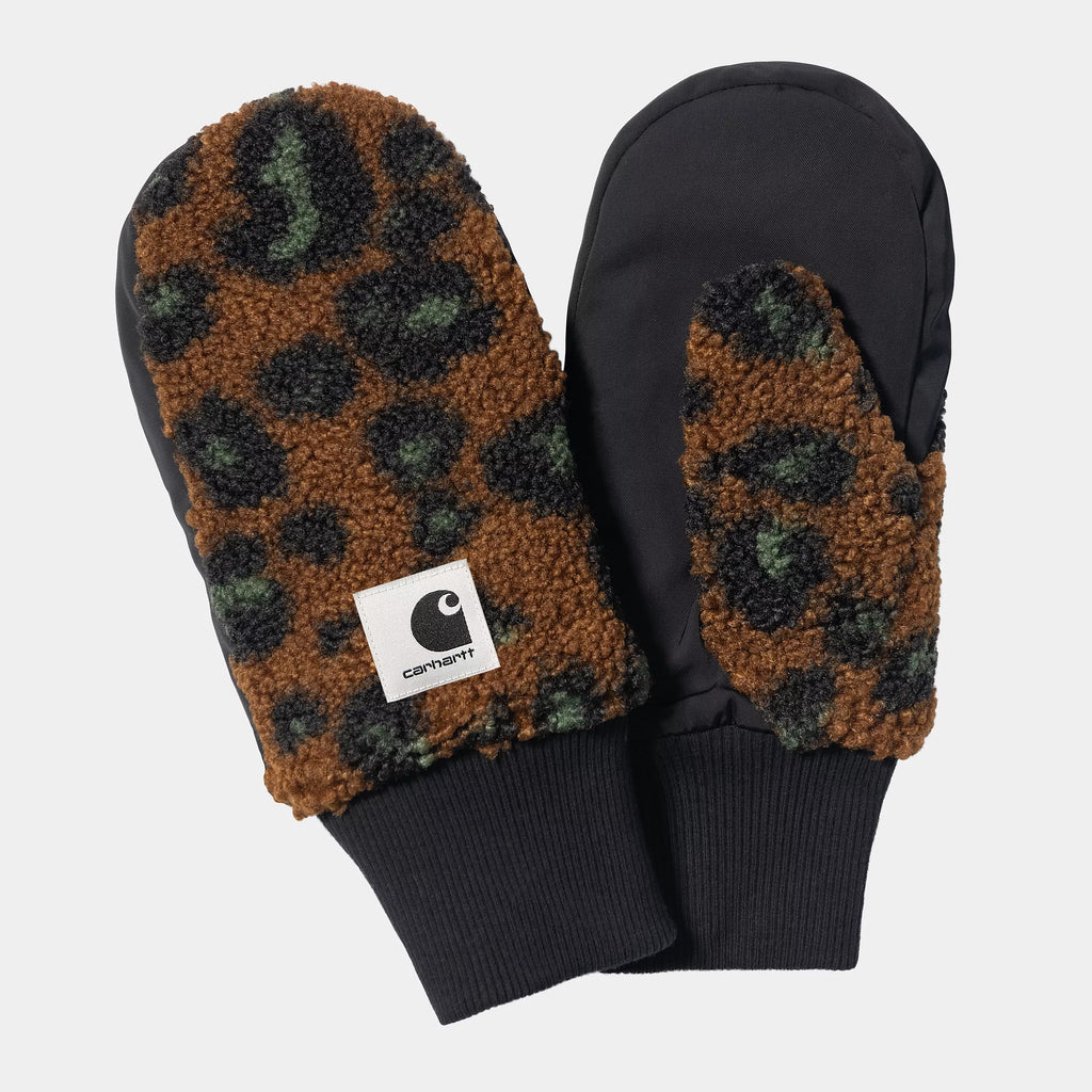 Carhartt WIP - Orla Mitten - Camo Leo Jacquard/Tamarind/Black