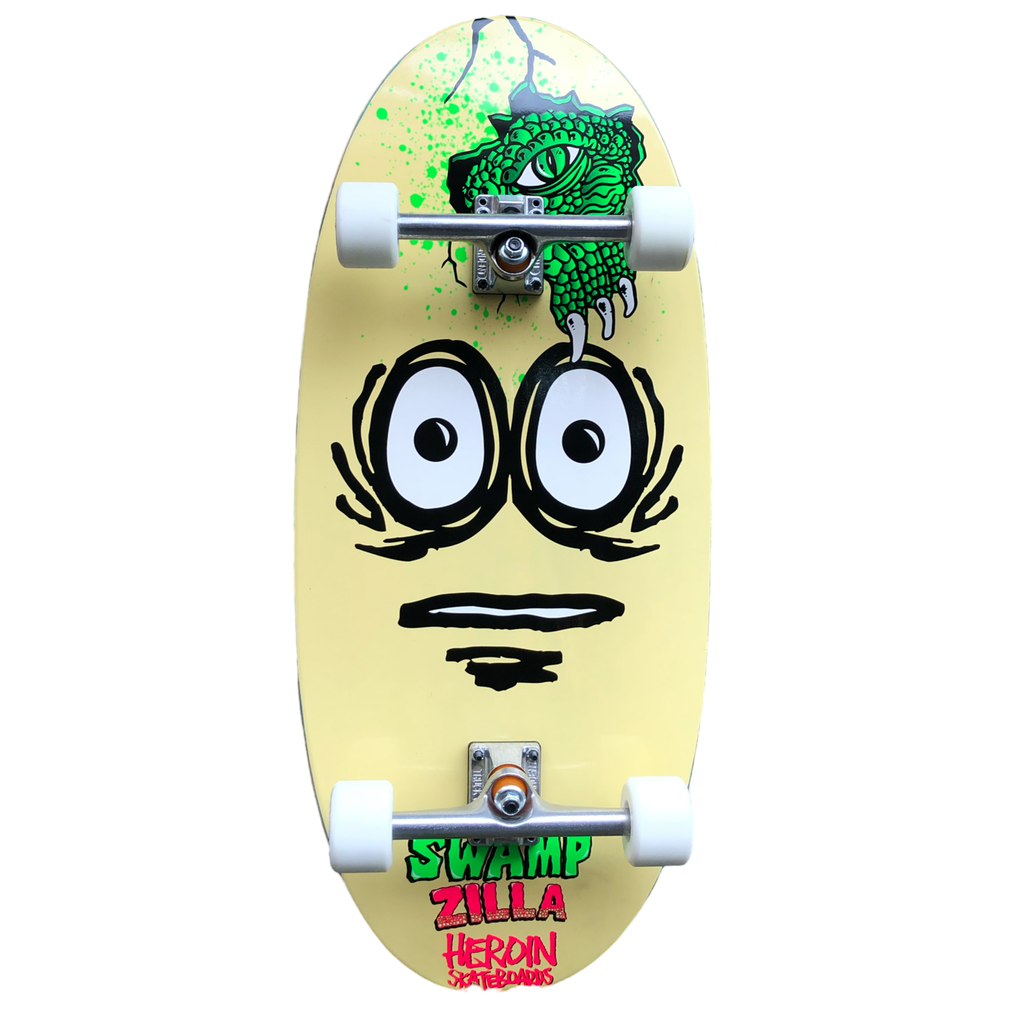 Heroin Skateboards - Swampzilla Custom Complete - 13”