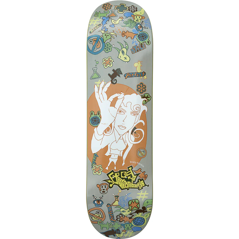 Frog Skateboards - Frankie Decker No Frog Zone Deck - 8.25” - Decimal.
