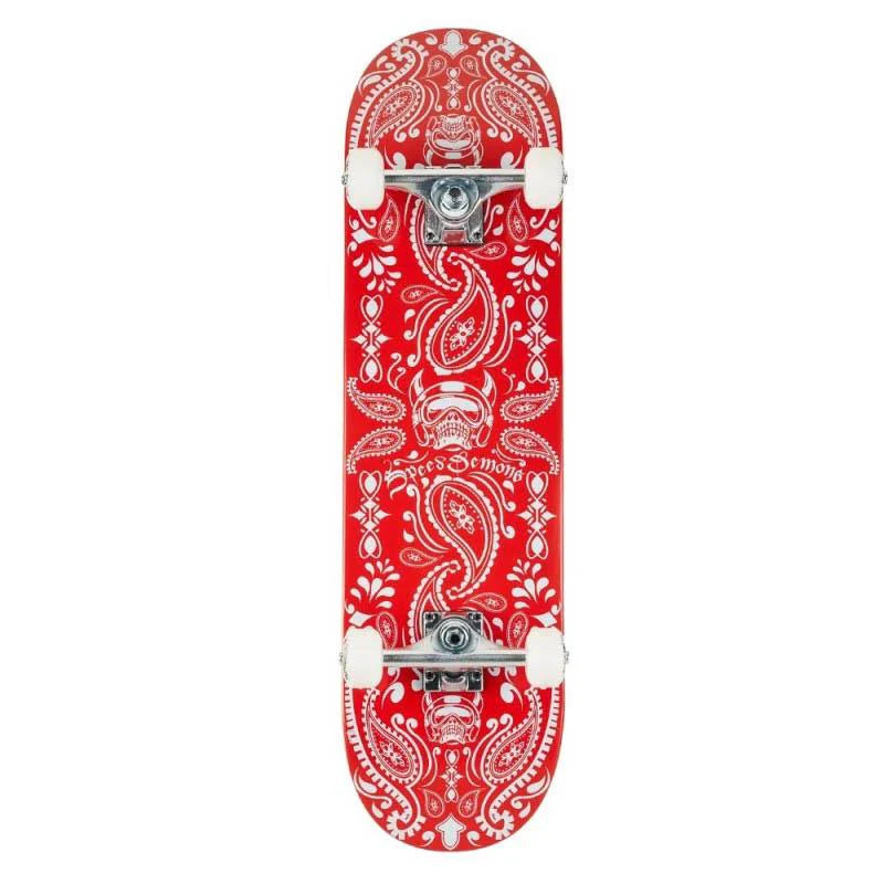 Speed Demon - Bandana Complete Red/White - 7.75”