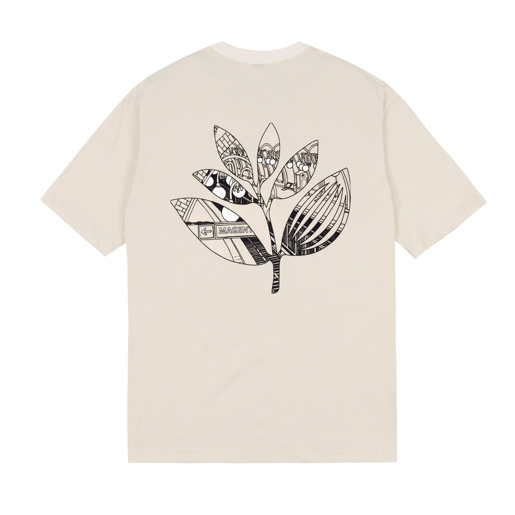 Magenta - Metro Tee - Natural