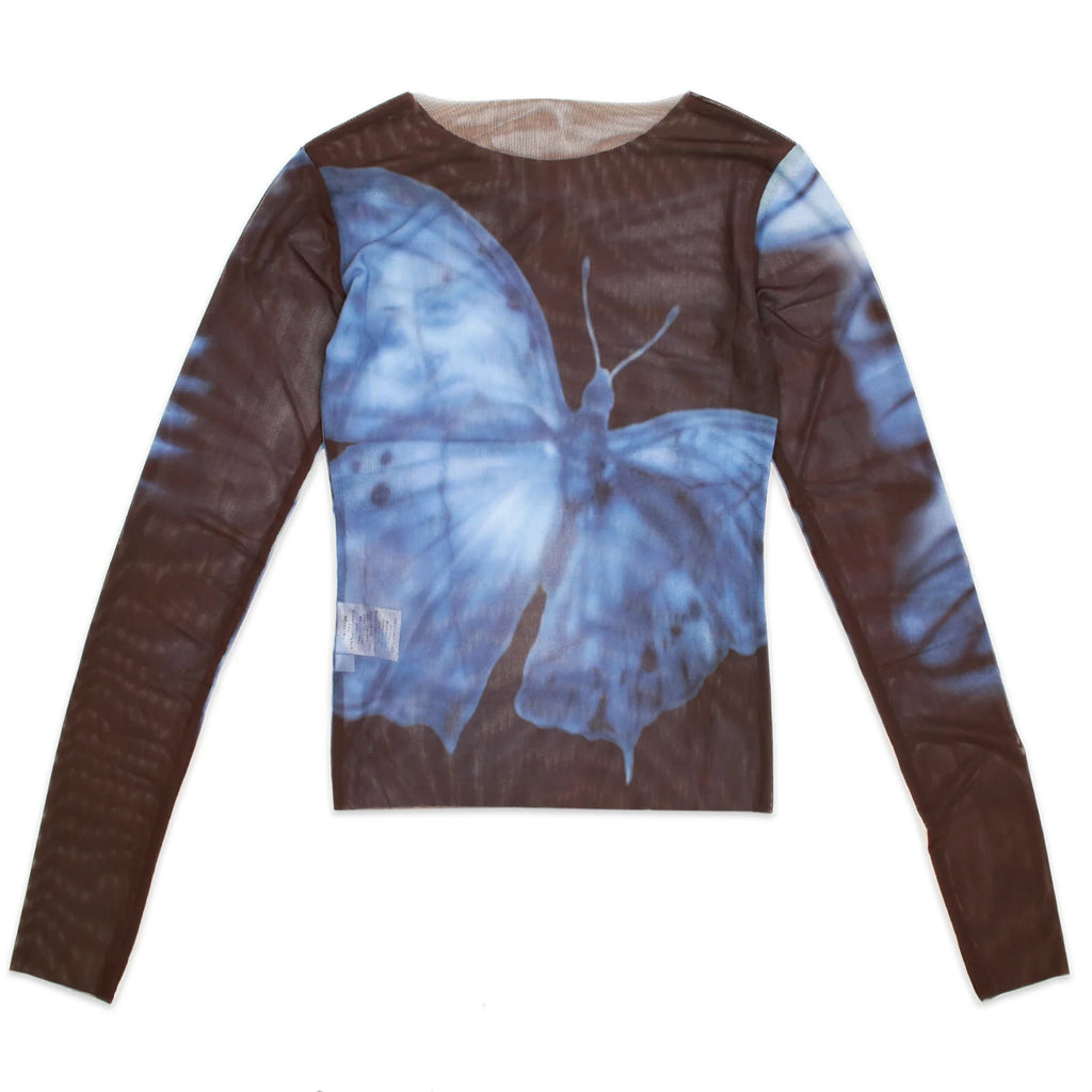 Yardsale - Butterfly Mesh - White - Decimal.