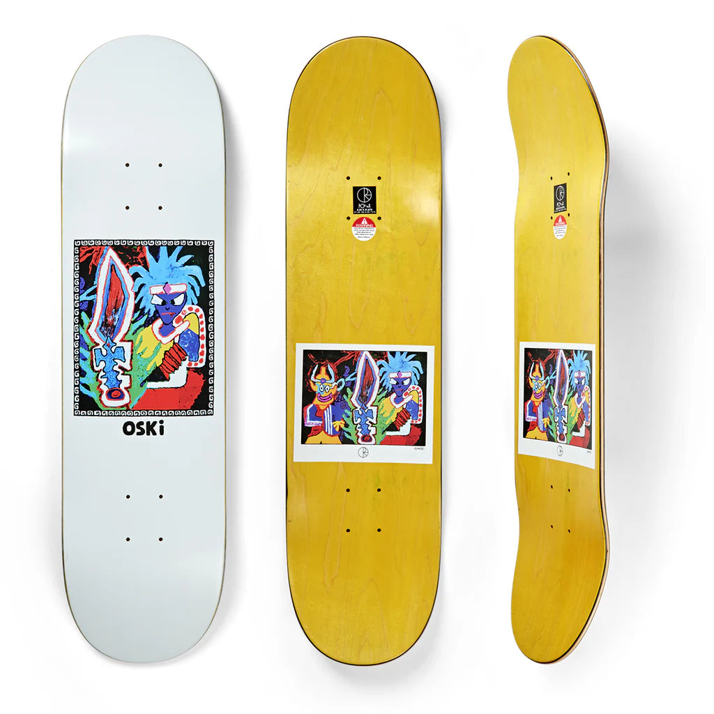 Polar Skate Co - Oskar Rozenberg Tribal Chief Deck - 8.0”