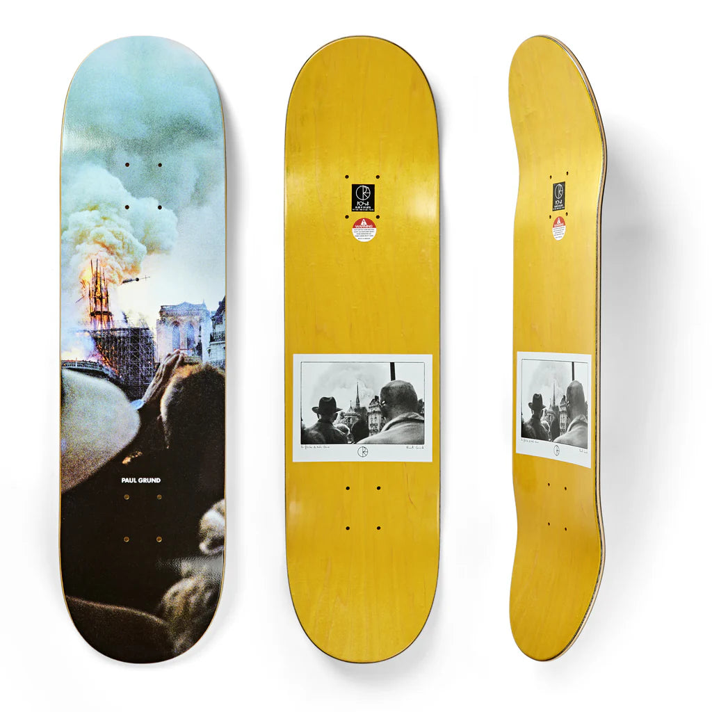 Polar Skate Co - Paul Grund Notre Dame Deck - 8.25”