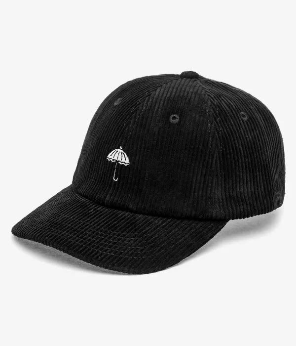 Hélas Caps - Classic Corduroy Cap - Black