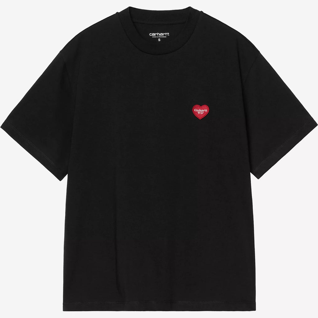 Carhartt WIP - Pocket Heart T-Shirt - Black / Red
