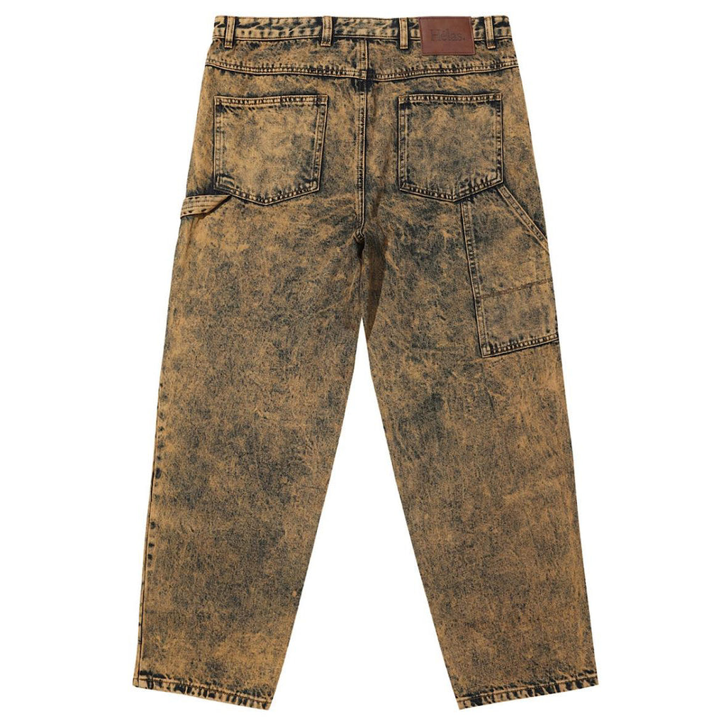 Hélas Caps -  Carpenter Jeans Pants - Washed Brown - Decimal.