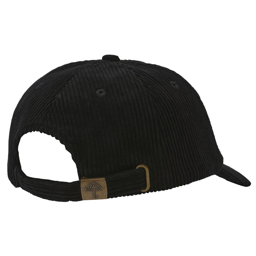 Hélas Caps - Classic Corduroy Cap - Black - Decimal.