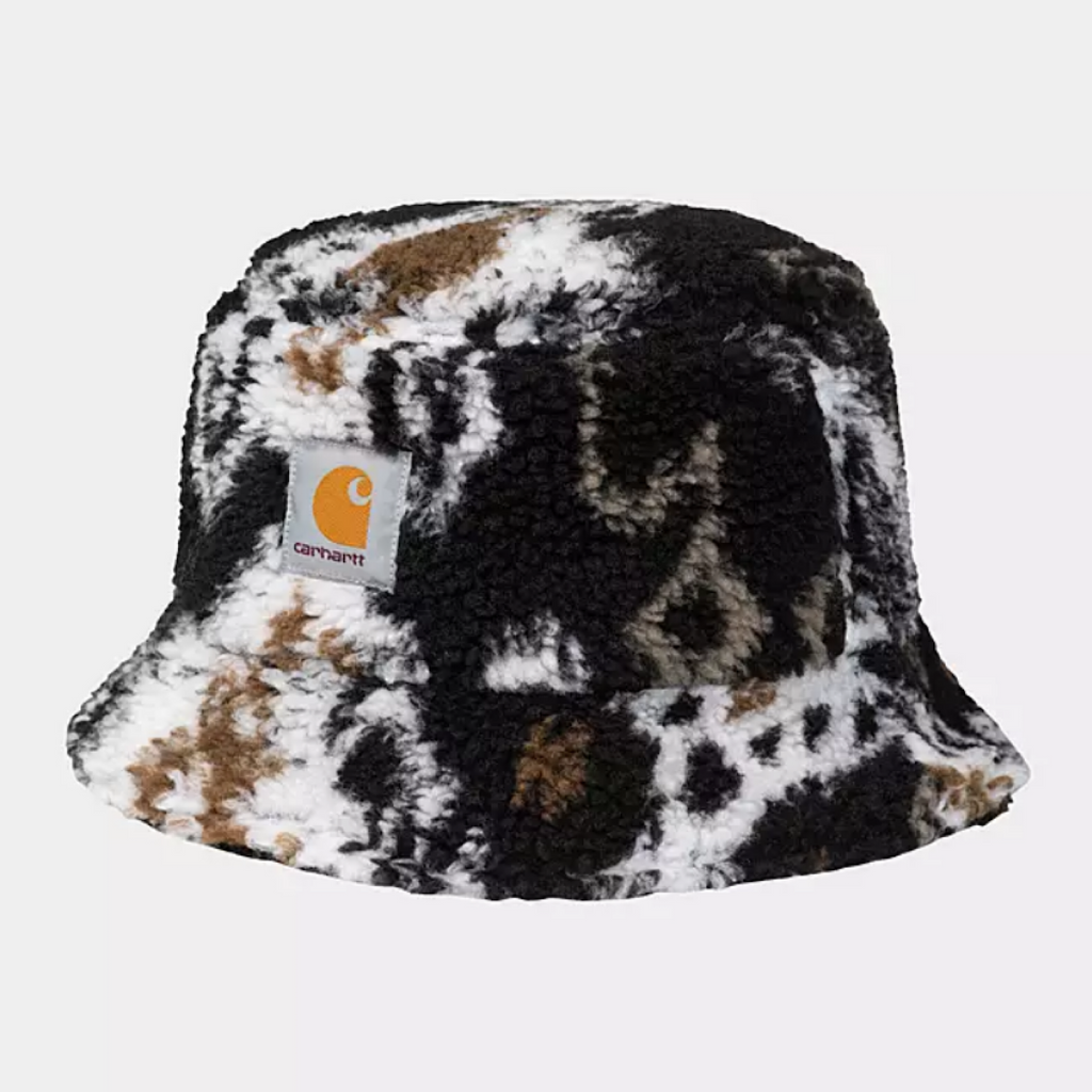 Carhartt WIP - Prentis Bucket Hat - Baru Jacquard / Black - Decimal.
