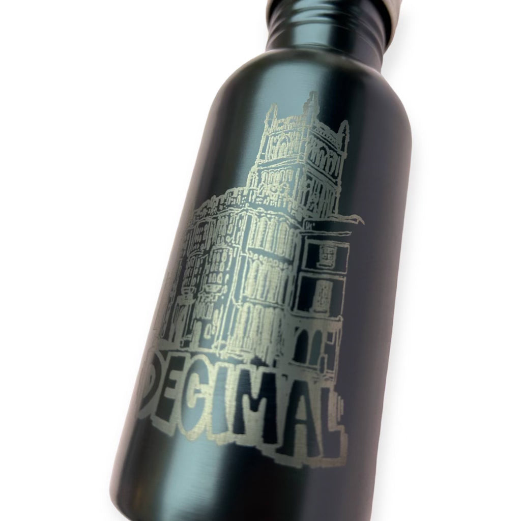 Decimal - Metal 'Miller Church' Water bottle - Decimal.