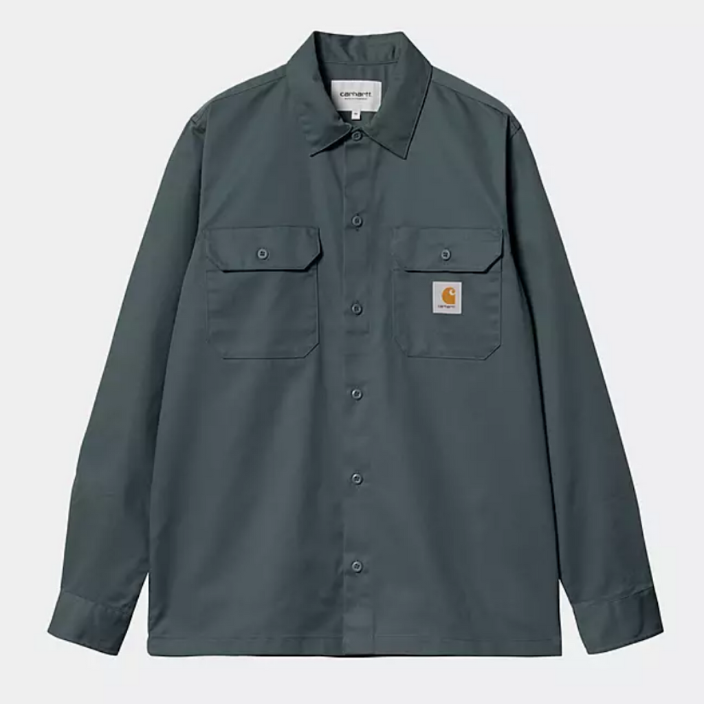 Carhartt WIP - L/S Master Shirt - Ore - Decimal.