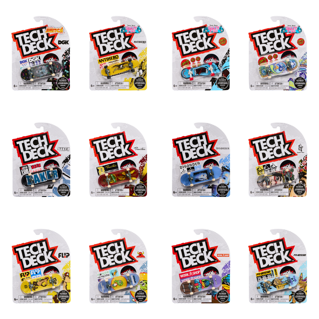 TechDeck - Various Single Pack - Decimal.
