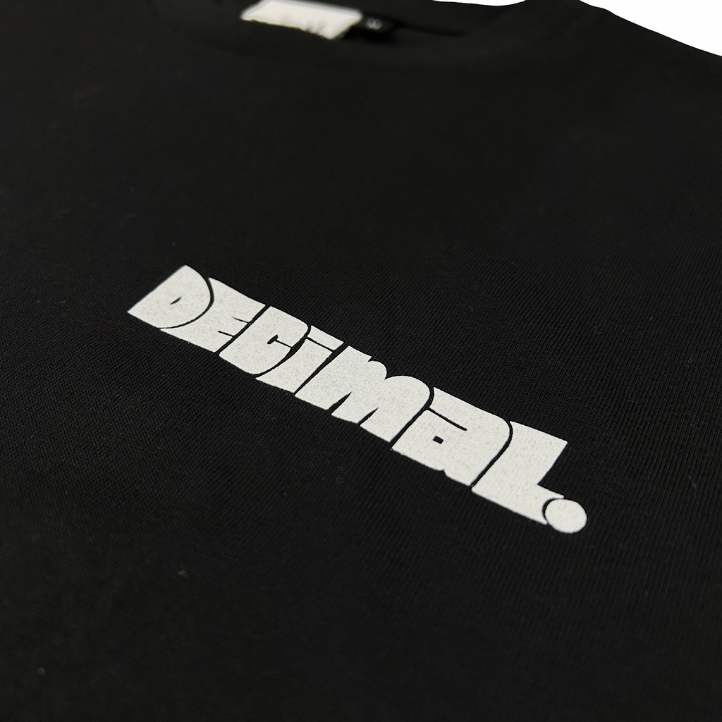 Decimal - Servin' T-Shirt - Black / White