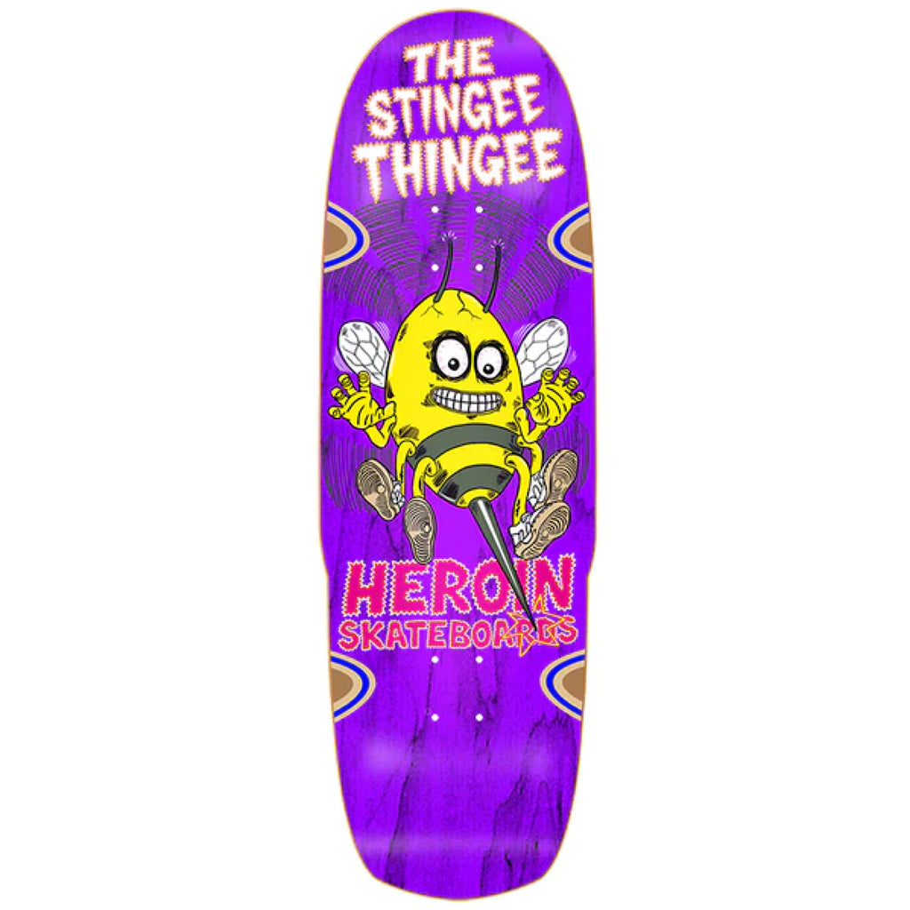 Heroin Skateboards - Stingee Thingee Deck - 9.8” - Decimal.