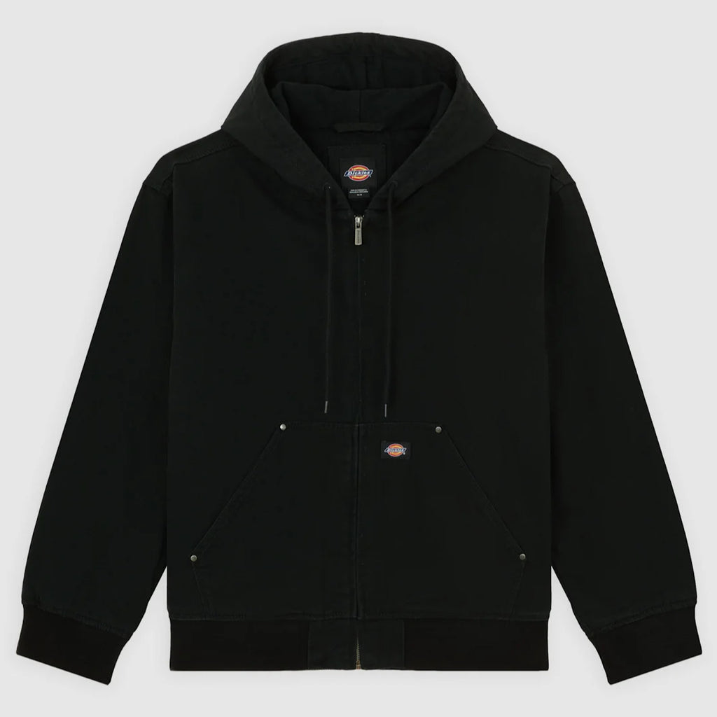 Dickies - Hilham hooded canvas jacket - Black
