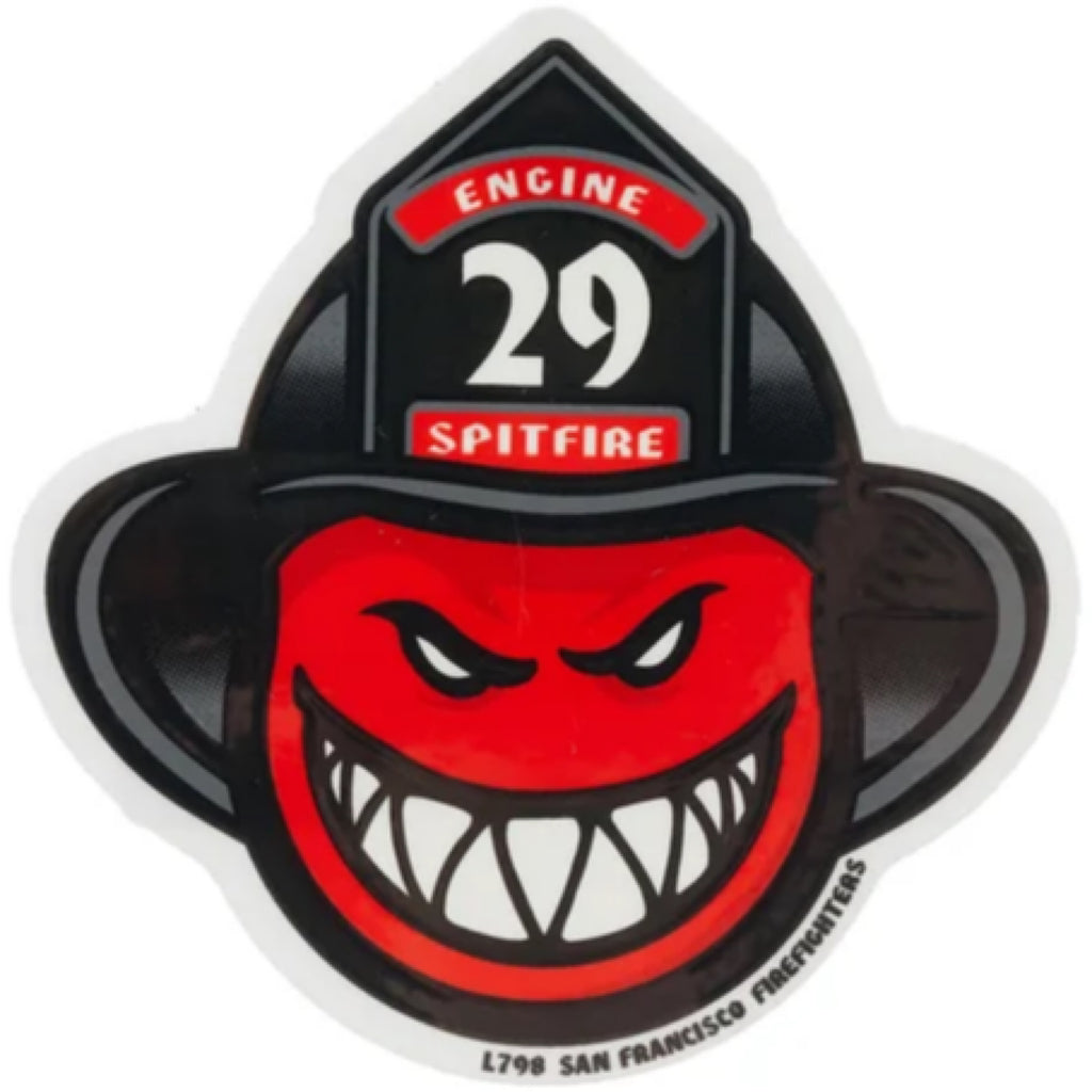 Spitfire x Engine 29 - Big Head Sticker - Decimal.